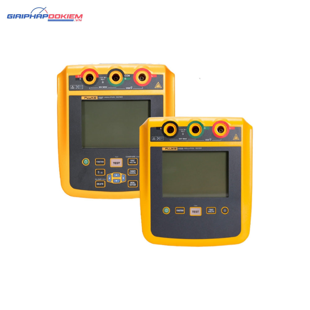 Máy Đo Điện Trở Cách Điện Fluke 1537 2500V (Megaohm kế cao áp) 11 Máy Đo Điện Trở Cách Điện Fluke 1537 2500V (Megaohm kế cao áp) - Ảnh 2