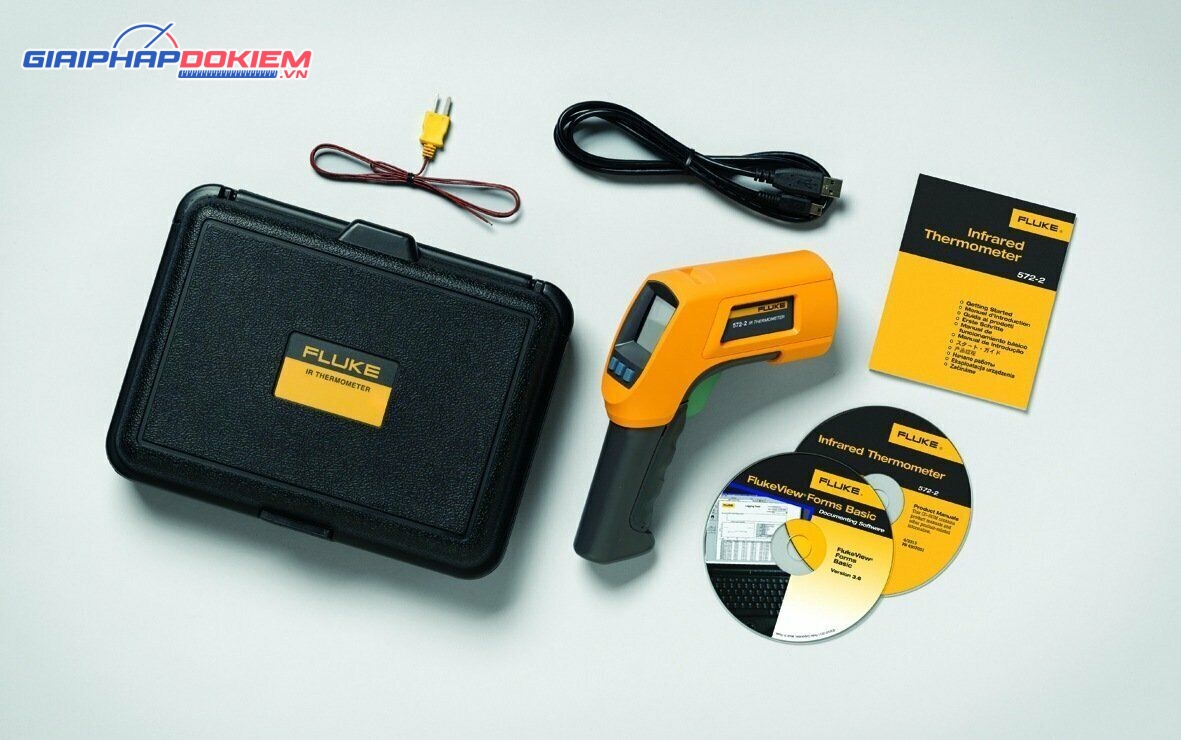Máy đo nhiệt độ bằng hồng ngoại FLUKE 572-2 (Fluke 572-II) 16 Máy đo nhiệt độ bằng hồng ngoại FLUKE 572-2 (Fluke 572-II) - Ảnh 6