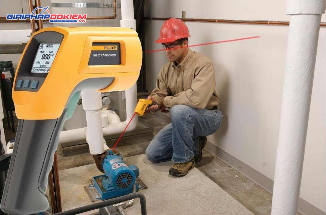 Máy đo nhiệt độ bằng hồng ngoại FLUKE 572-2 (Fluke 572-II) 19 Máy đo nhiệt độ bằng hồng ngoại FLUKE 572-2 (Fluke 572-II) - Ảnh 9