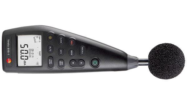 Máy đo độ ồn Testo 816-1 (30 ~ 130 dB; ±1.4 dB) 6 Máy đo độ ồn Testo 816-1 (30 ~ 130 dB; ±1.4 dB) - Ảnh 2