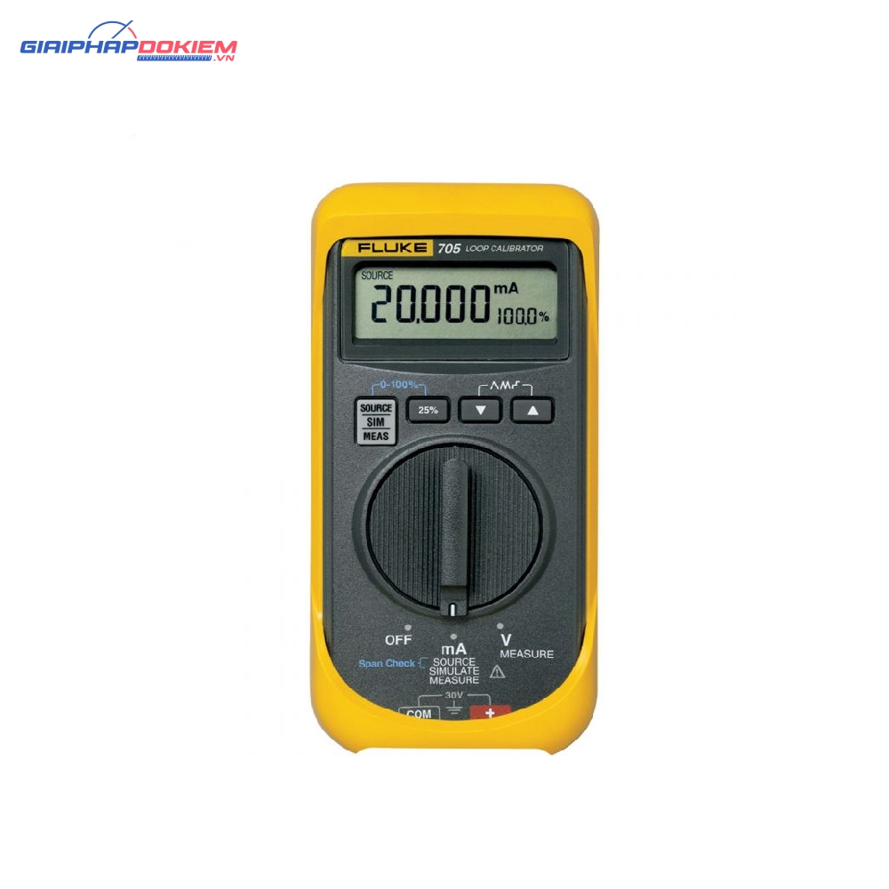 Thiết bị hiệu chuẩn dòng điện FLUKE 705 10 Thiết bị hiệu chuẩn dòng điện FLUKE 705