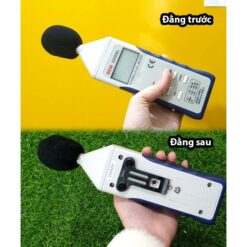 Máy đo độ ồn cầm tay SEW 2310 SL (30-130dB) 20 Dang truoc va dang sau cua May do do on SEW 2310SL