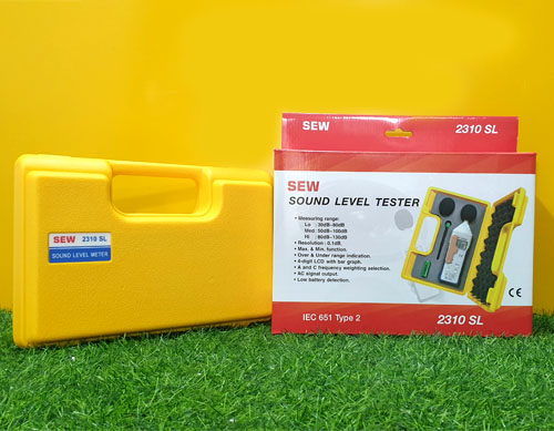 Máy đo độ ồn cầm tay SEW 2310 SL (30-130dB) 8 Máy đo độ ồn cầm tay SEW 2310 SL (30-130dB) - Ảnh 3