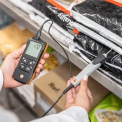 Máy đo nhiệt độ tiếp xúc Testo 110 0563 0110 (Kết nối App) 23 testo 110 frozen food immersion temperature