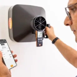 testo 417 air flow measurement plus funnel v11 126866