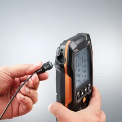 testo 550s detail plug mini din 01 screen en