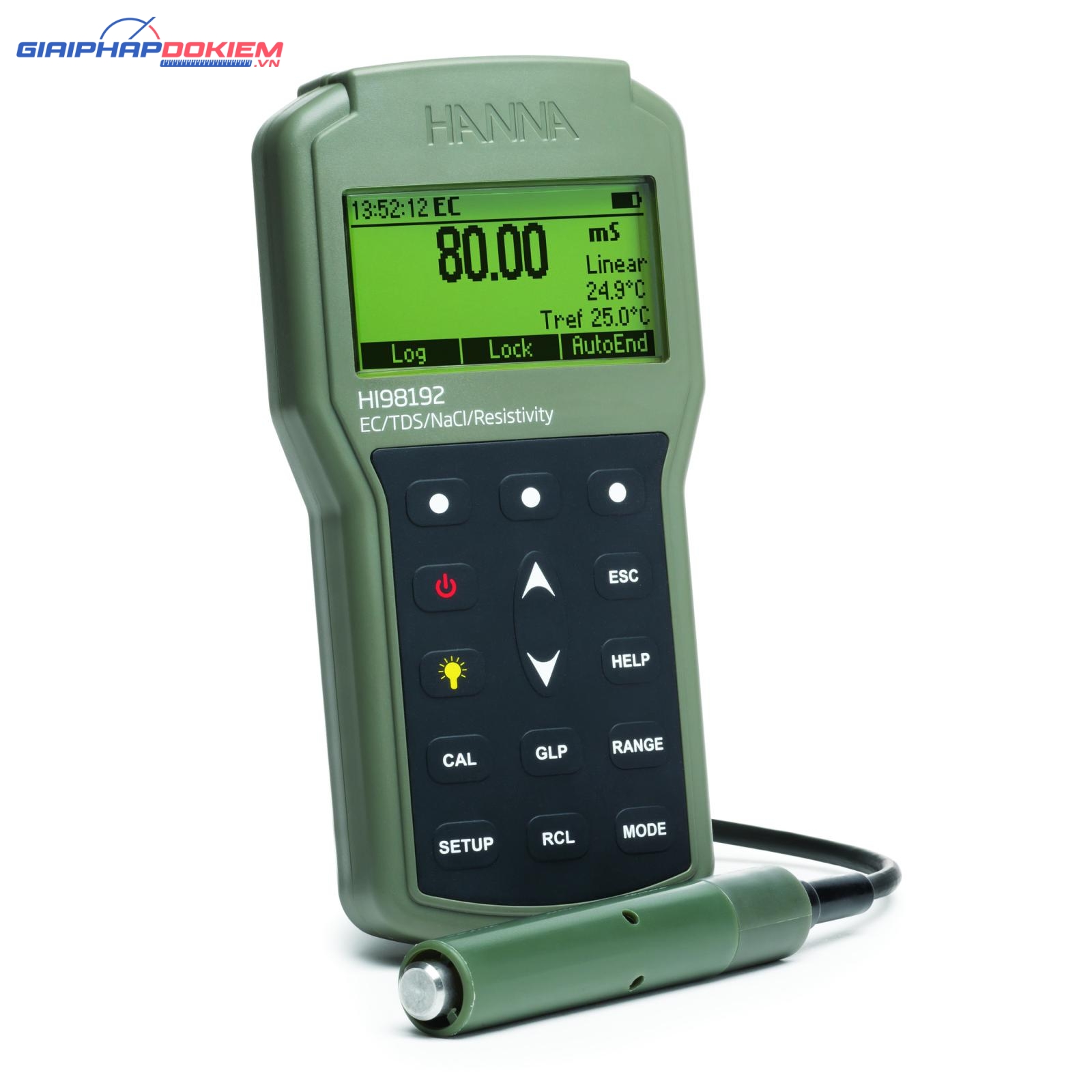 Máy Đo EC/TDS/Trở Kháng/Độ Mặn/Nhiệt Độ HANNA HI98192 8 Máy Đo EC/TDS/Trở Kháng/Độ Mặn/Nhiệt Độ HANNA HI98192 - Ảnh 3