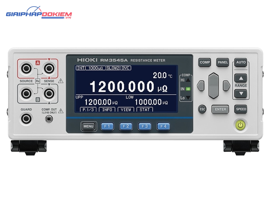 Đồng hồ đo điện trở Hioki RM3545A-1 10 Đồng hồ đo điện trở Hioki RM3545A-1