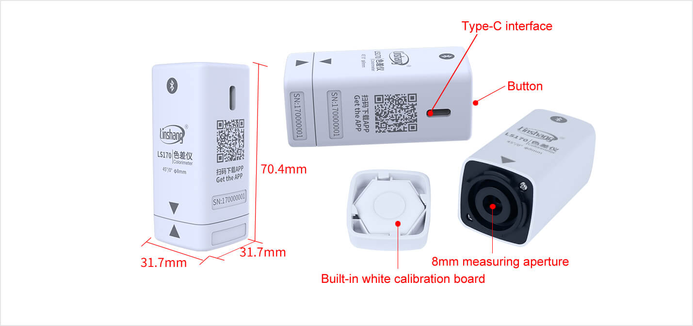 Máy đo màu LINSHANG LS175 10 Máy đo màu LINSHANG LS175 - Ảnh 4
