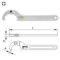 Cờ lê móc TOPTUL AEEX