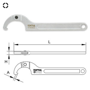 Cờ lê móc TOPTUL AEEX