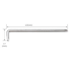 Lục giác L sao (dài) T10 TOPTUL AIAE