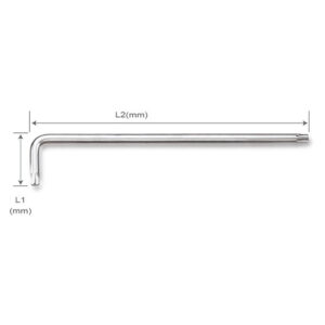 Lục giác L sao (dài) T10 TOPTUL AIAE