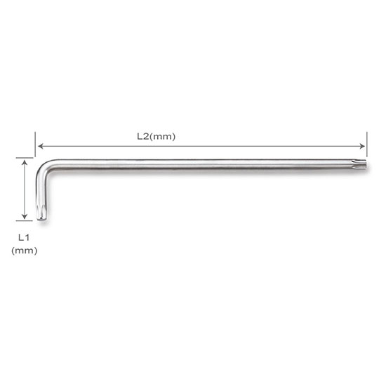 Lục giác L sao (dài) T10 TOPTUL AIAE