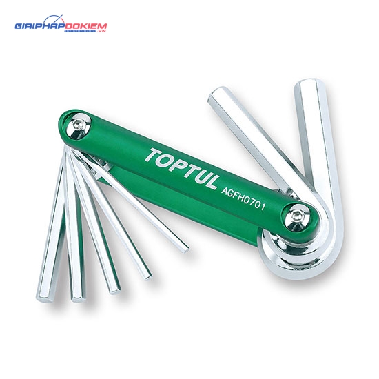 Bộ lục giác 7 chi tiết TOPTUL AGFB 3 Bộ lục giác 7 chi tiết TOPTUL AGFB