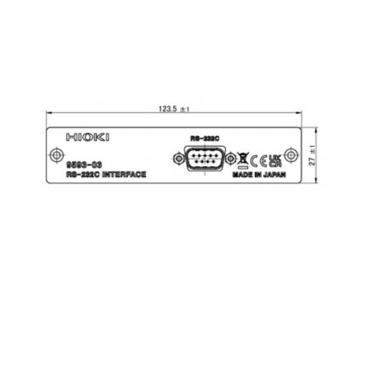 Giao diện Hioki 9593-03