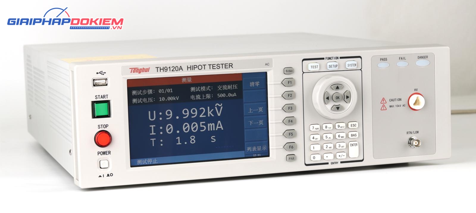 Máy kiểm tra Hipot Tonghui TH9120A 3 Máy kiểm tra Hipot Tonghui TH9120A