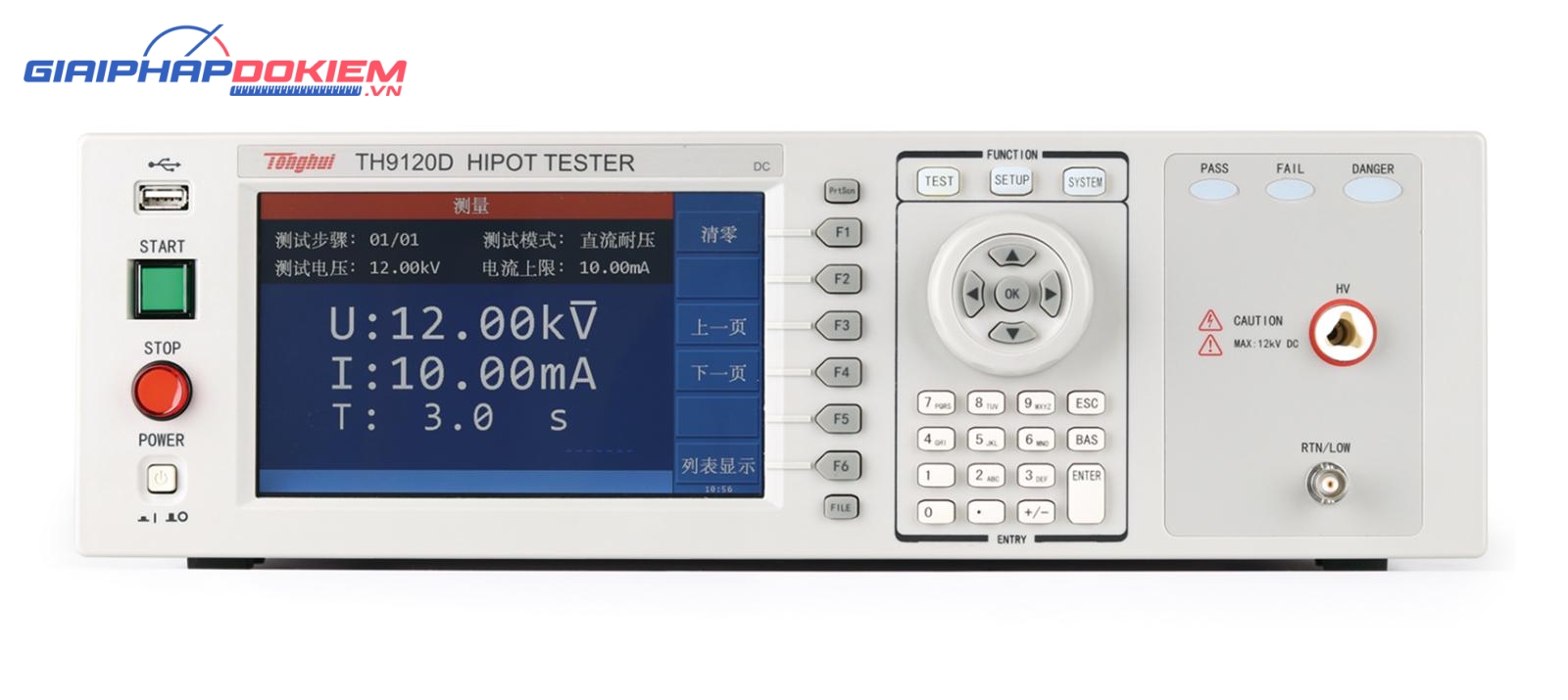 Máy kiểm tra Hipot Tonghui TH9120D 2 Máy kiểm tra Hipot Tonghui TH9120D
