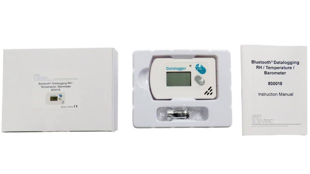 Máy đo độ ẩm và nhiệt độ Sper Scientific 800018 8 Máy đo độ ẩm và nhiệt độ Sper Scientific 800018 - Ảnh 4