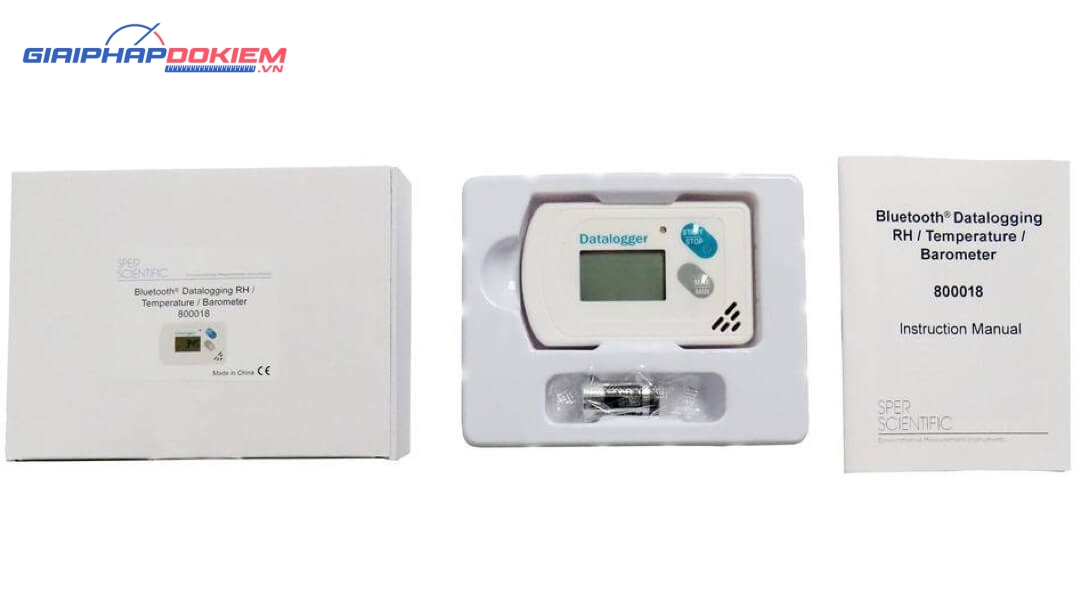 Máy đo độ ẩm và nhiệt độ Sper Scientific 800018 8 Máy đo độ ẩm và nhiệt độ Sper Scientific 800018 - Ảnh 4