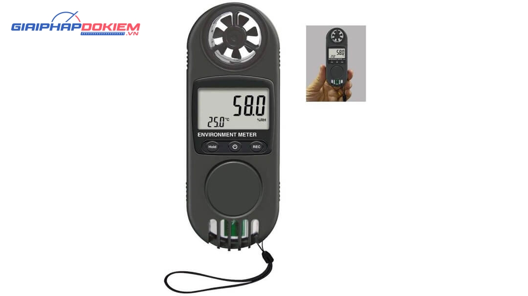 Máy đo nhiệt độ độ ẩm Sper Scientific 850025 6 Máy đo nhiệt độ độ ẩm Sper Scientific 850025 - Ảnh 2