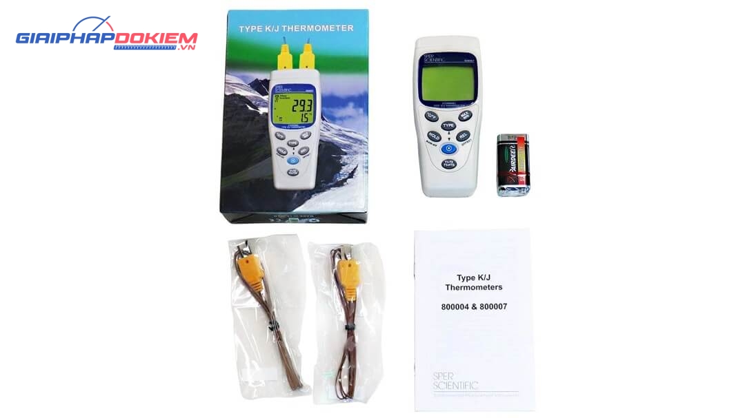 Máy đo nhiệt độ Sper Scientific 800007 8 Máy đo nhiệt độ Sper Scientific 800007 - Ảnh 4