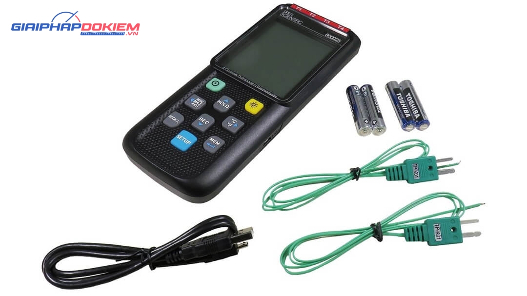 Máy đo nhiệt độ Sper Scientific 800025 6 Máy đo nhiệt độ Sper Scientific 800025 - Ảnh 2