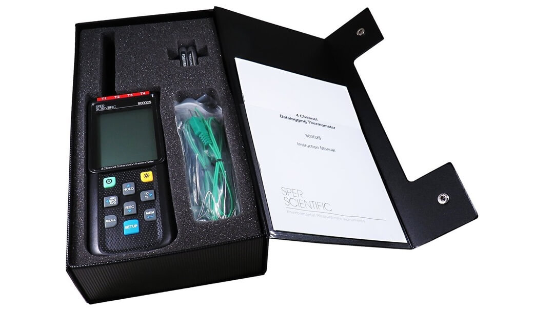 Máy đo nhiệt độ Sper Scientific 800025 7 Máy đo nhiệt độ Sper Scientific 800025 - Ảnh 3