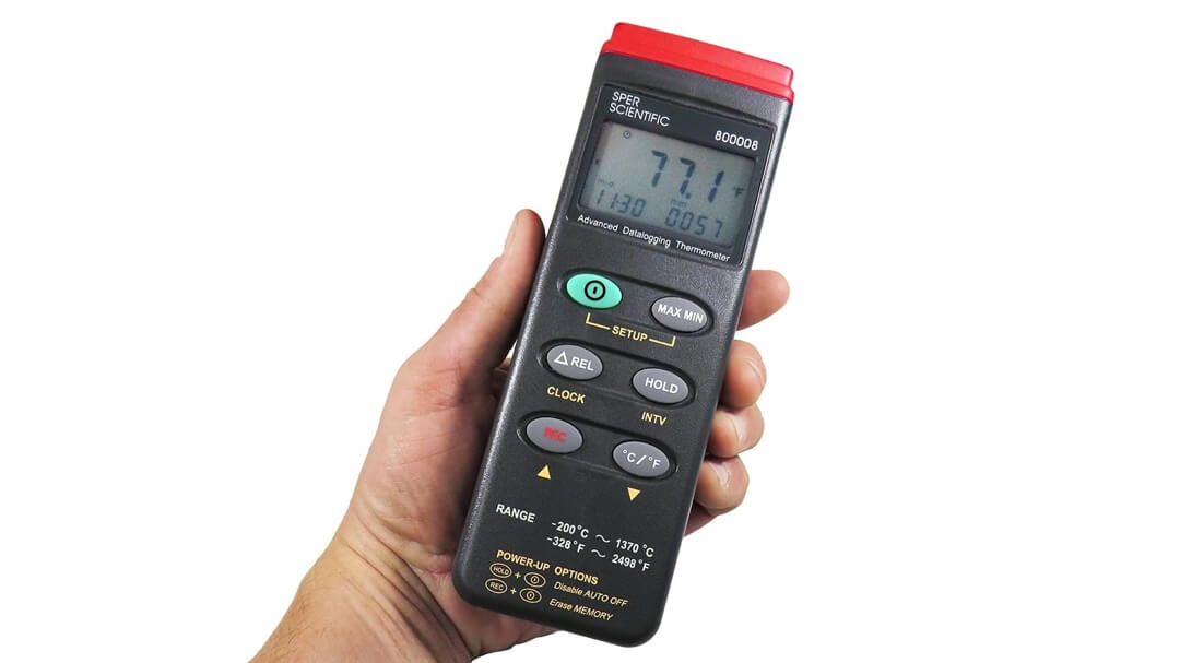 Máy đo nhiệt độ Sper Scientific 800008 6 Máy đo nhiệt độ Sper Scientific 800008 - Ảnh 2