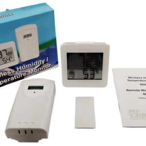 Máy đo độ ẩm và nhiệt độ Sper Scientific 800254 8 Máy đo độ ẩm và nhiệt độ Sper Scientific 800254