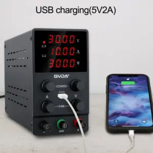 Địa Chỉ Hiệu Chuẩn Bộ Nguồn GVDA Chuyên Nghiệp, Giá Rẻ - MTS 7 Bộ cấp nguồn DC GVDA GD-3010 ( 0-30V, 0-10A )