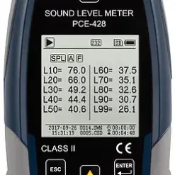 Máy đo mức âm thanh class 2 PCE-428 20 PCE 428 6