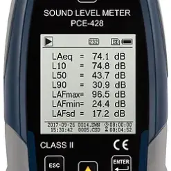 Máy đo mức âm thanh class 2 PCE-428 21 PCE 428 7