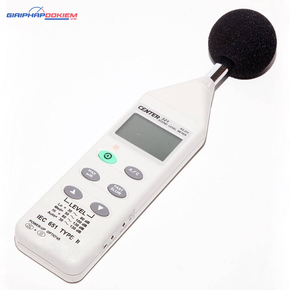 Máy đo độ ồn Center 321 6 Máy đo độ ồn Center 321