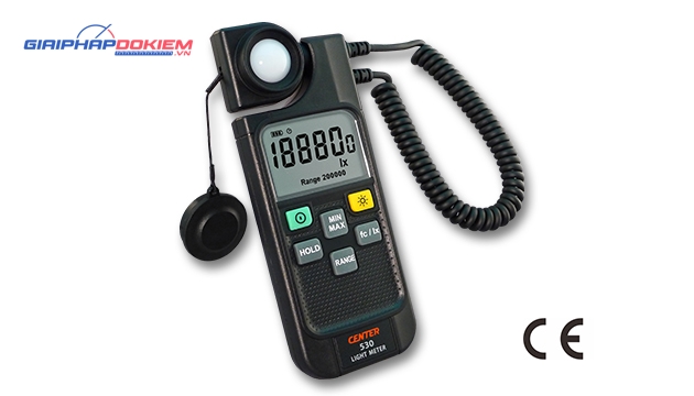 Máy đo ánh sáng Center 530 6 Máy đo ánh sáng Center 530 - Ảnh 2