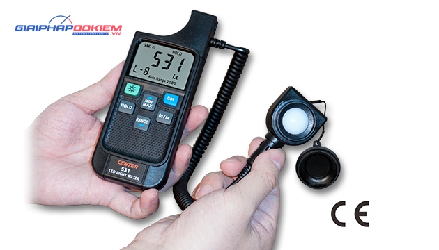 Máy đo ánh sáng Center 531 6 Máy đo ánh sáng Center 531 - Ảnh 2