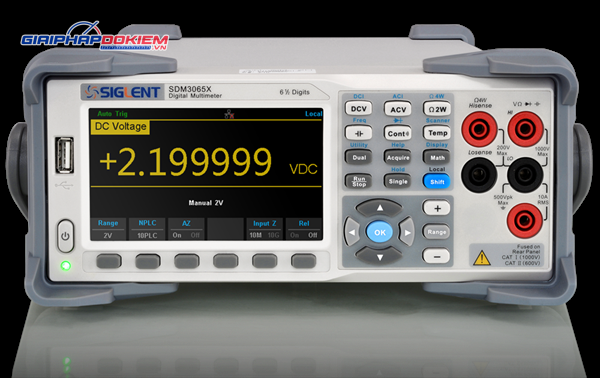 Đồng hồ vạn năng để bàn Siglent SDM3065X-SC 13 Đồng hồ vạn năng để bàn Siglent SDM3065X-SC - Ảnh 6