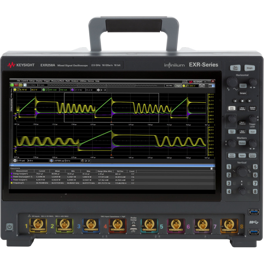 Máy hiện sóng số KEYSIGHT EXR258A 7 Máy hiện sóng số KEYSIGHT EXR258A - Ảnh 2