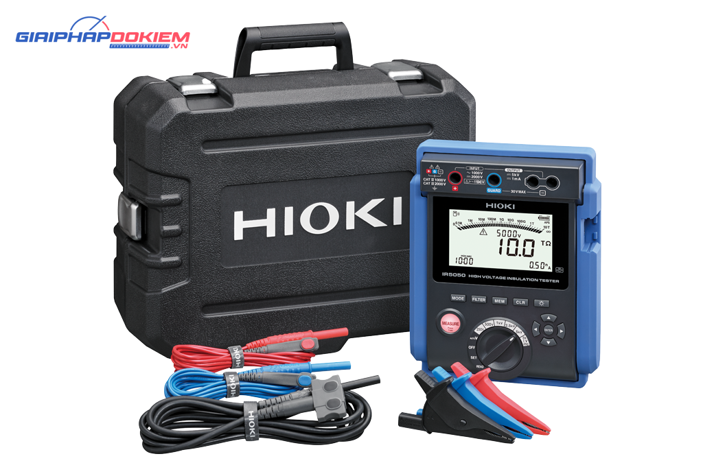 Thiết Bị Đo Điện Trở Cách Điện Hioki IR5050 5kV 7 Thiết Bị Đo Điện Trở Cách Điện Hioki IR5050 5kV - Ảnh 2