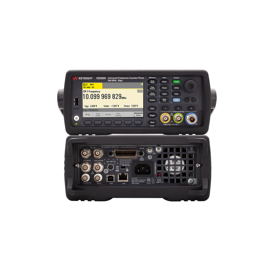 Máy đếm tần số KEYSIGHT 53230A (3CH, 350Mhz) 8 Máy đếm tần số KEYSIGHT 53230A (3CH, 350Mhz) - Ảnh 4