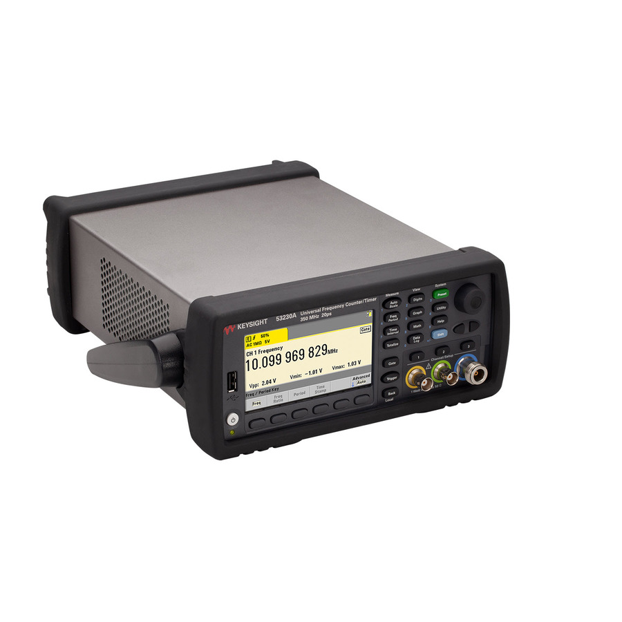 Máy đếm tần số KEYSIGHT 53230A (3CH, 350Mhz) 7 Máy đếm tần số KEYSIGHT 53230A (3CH, 350Mhz) - Ảnh 3