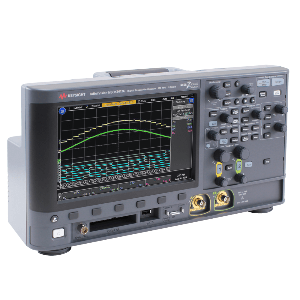 Máy hiện sóng số KEYSIGHT DSOX3012G (100 MHz; 5 GSa/s, 2CH)