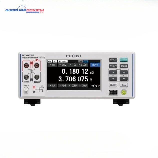 Thiết bị kiểm tra ắc quy độ chính xác cao Hioki BT6075 4 Thiết bị kiểm tra ắc quy độ chính xác cao Hioki BT6075