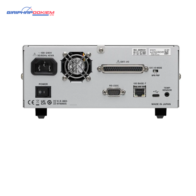 Thiết bị kiểm tra ắc quy độ chính xác cao Hioki BT6075 6 Thiết bị kiểm tra ắc quy độ chính xác cao Hioki BT6075 - Ảnh 3