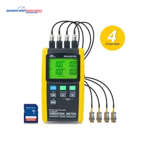 Máy đo độ rung LUTRON BVB-8207SD 8 Máy đo độ rung LUTRON BVB-8207SD - Ảnh 2