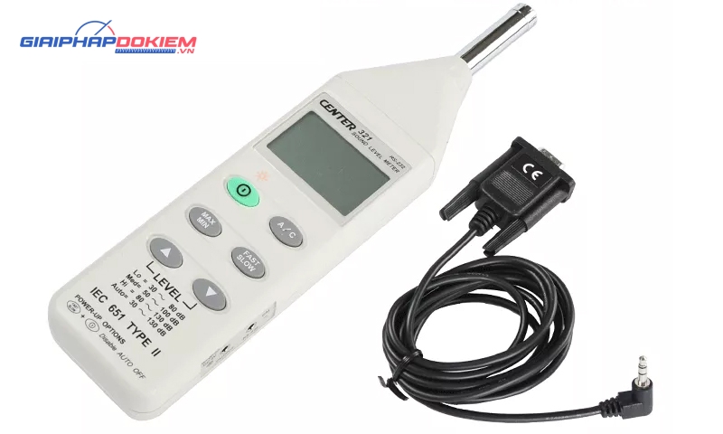 Máy đo độ ồn Center 321 8 Máy đo độ ồn Center 321 - Ảnh 3