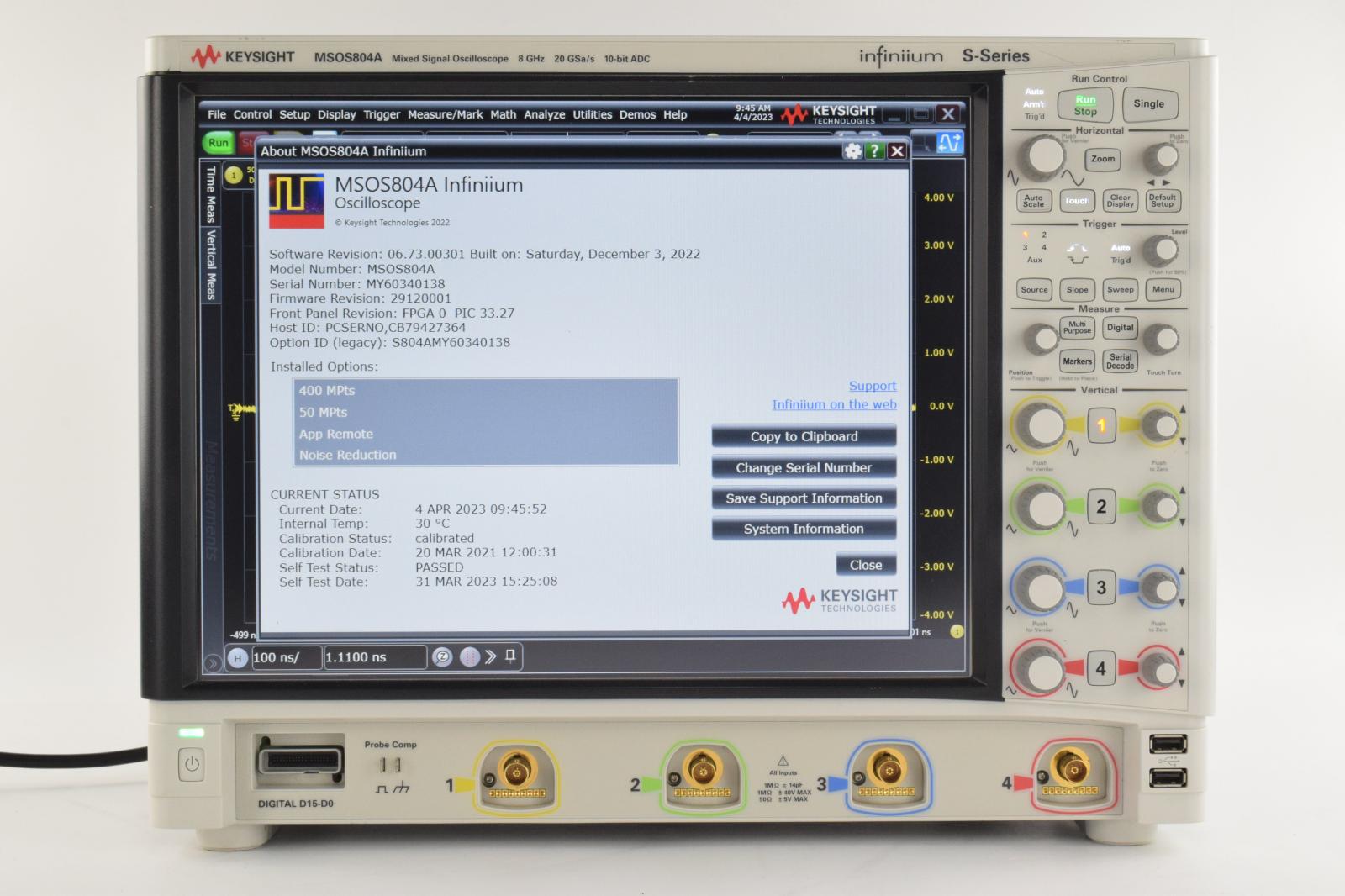 Máy hiện sóng số KEYSIGHT MSOS804A 13 Máy hiện sóng số KEYSIGHT MSOS804A - Ảnh 7