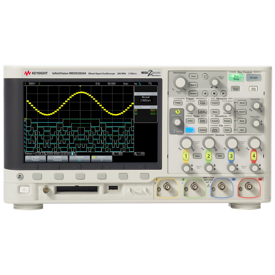 Máy hiện sóng số KEYSIGHT DSOX2014A (100 MHz, 4CH, 2 GSa/s)