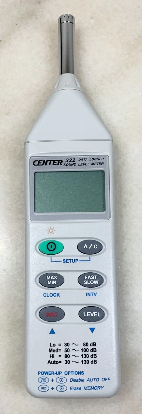 Máy đo độ ồn Center 322 9 Máy đo độ ồn Center 322 - Ảnh 3