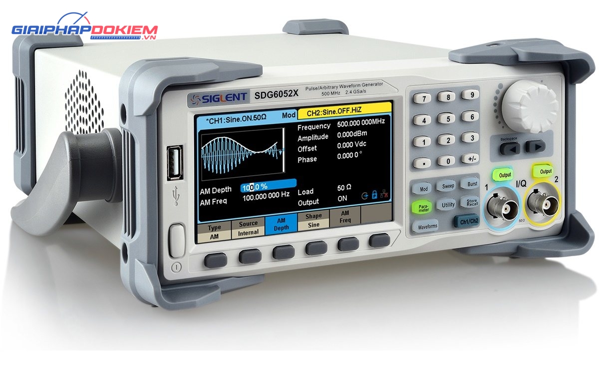 Máy phát xung, hàm Siglent SDG6052X 10 Máy phát xung, hàm Siglent SDG6052X - Ảnh 2